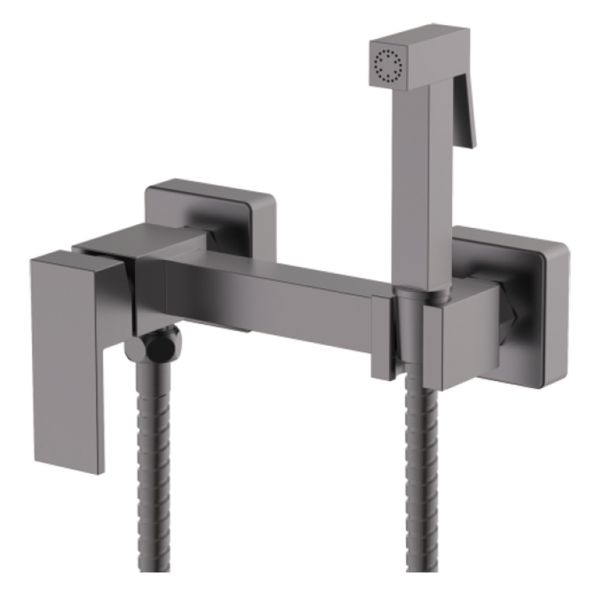 Смеситель с гигиеническим душем Splenka серый S98.51.07