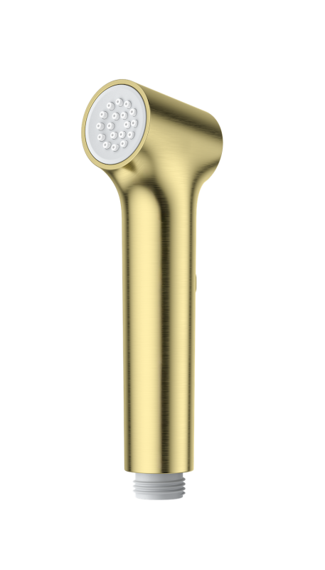 Гигиеническая лейка с клавишей регулировки воды Raglo сатин золото R460.05.03