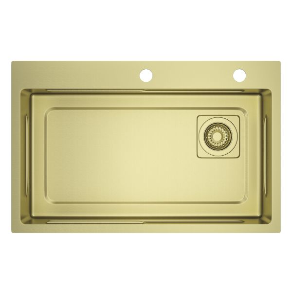 Кухонная мойка Raglo сатин золото R702.7246.03