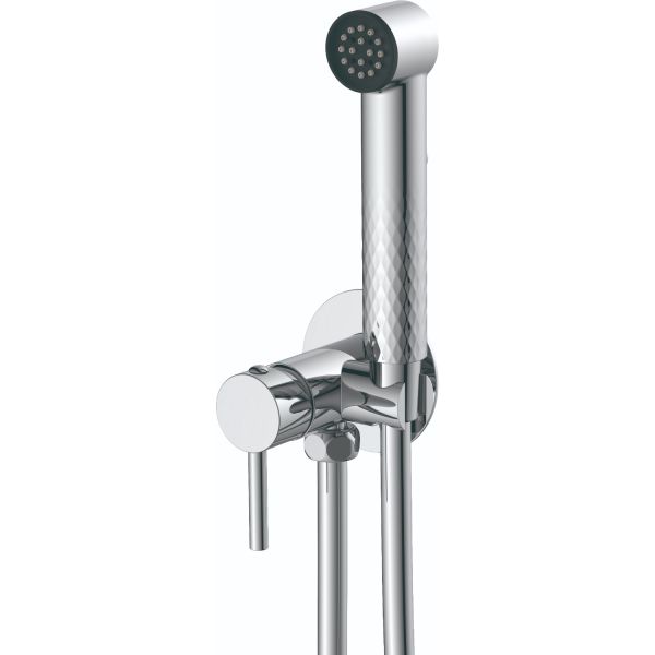 Смеситель с гигиеническим душем встраиваемый Splenka хром S99.52