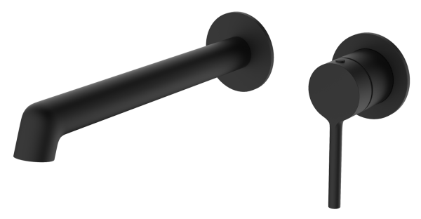 Смеситель для раковины встраиваемый Raglo черный R20.11.06