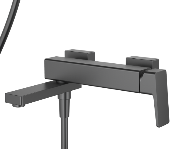 Смеситель для ванны Raglo графит R30.30.09