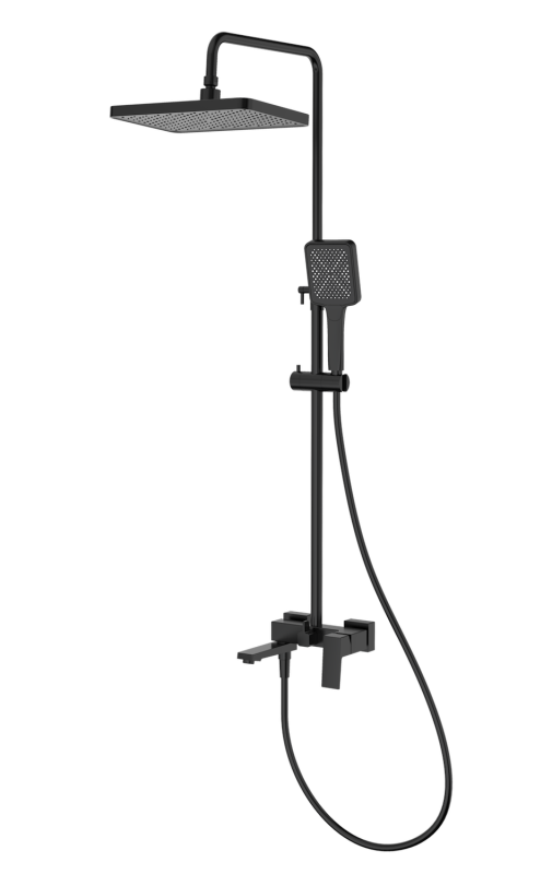 Душевая система Splenka черный S01.24.06