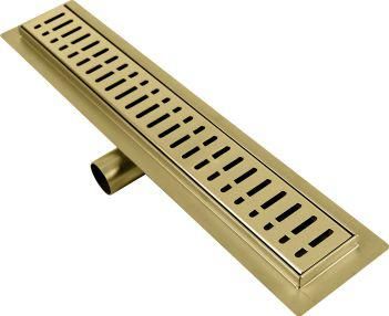 Трап для душа 70*700мм Raglo сатин золото R650.70.03