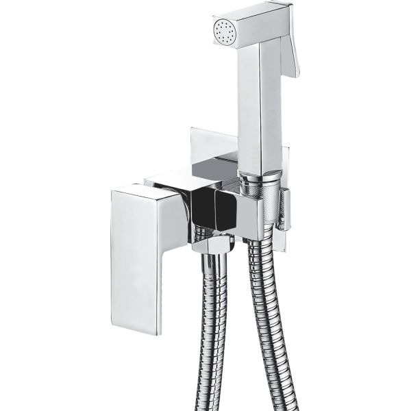 Смеситель с гигиеническим душем встраиваемый Splenka хром S98.52