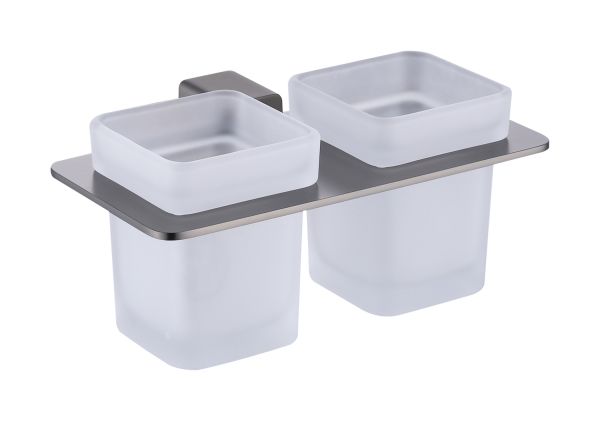 Держатель + 2 Стакана Raglo графит R301.08.09