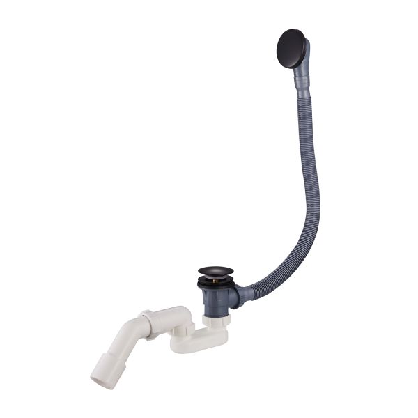 Сифон для ванны автомат Raglo черный R600.31.06