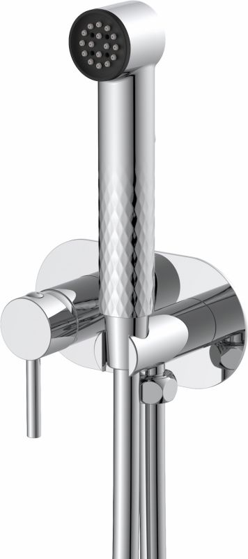 Смеситель с гигиеническим душем встраиваемый Splenka хром S96.52