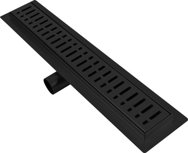 Трап для душа 70*700мм Raglo черный R650.70.06