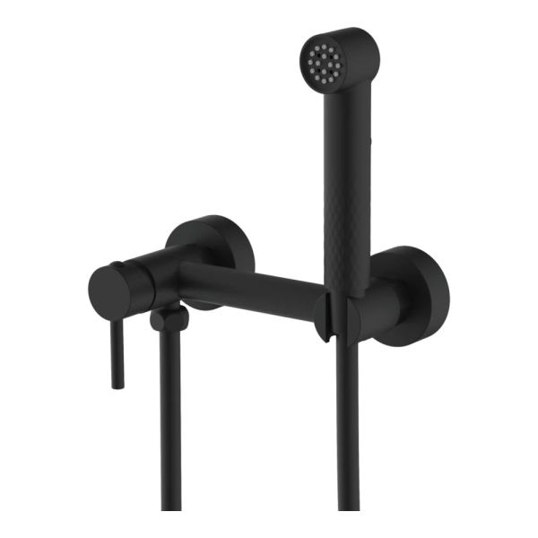 Смеситель с гигиеническим душем Splenka черный S99.51.06