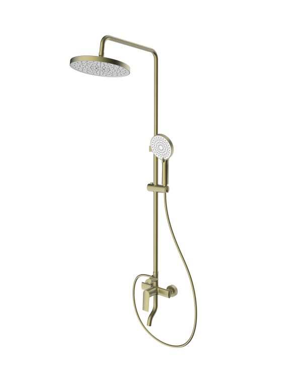 Душевая система Splenka сатин золото S50.24.03