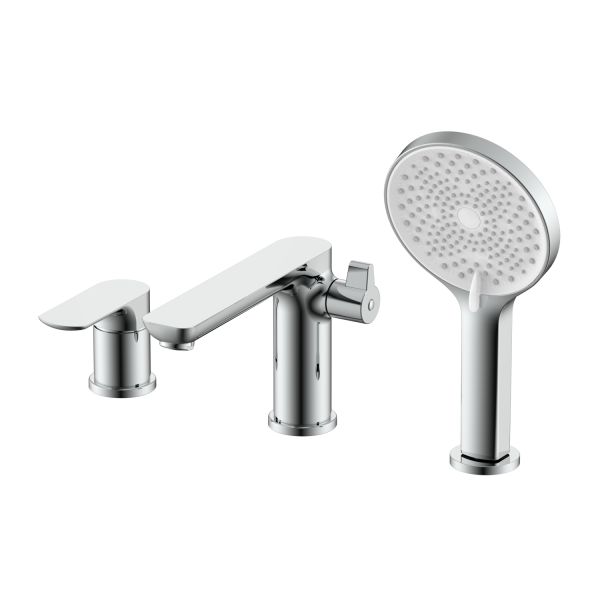 Смеситель для ванны на 3 отверстия Raglo хром R03.31