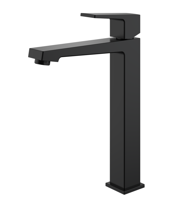 Смеситель для раковины высокий Splenka черный S01.15.06