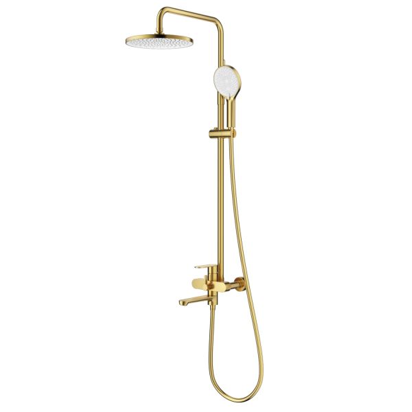 Душевая система Splenka сатин золото S222.24.03