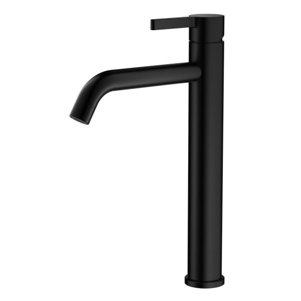 Смеситель для раковины высокий Splenka черный S221.15.06