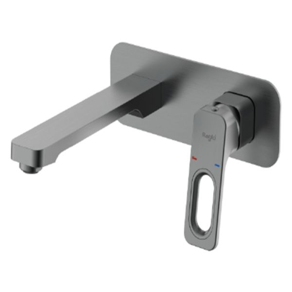 Смеситель для раковины встраиваемый Raglo оружейная сталь R51.11.09