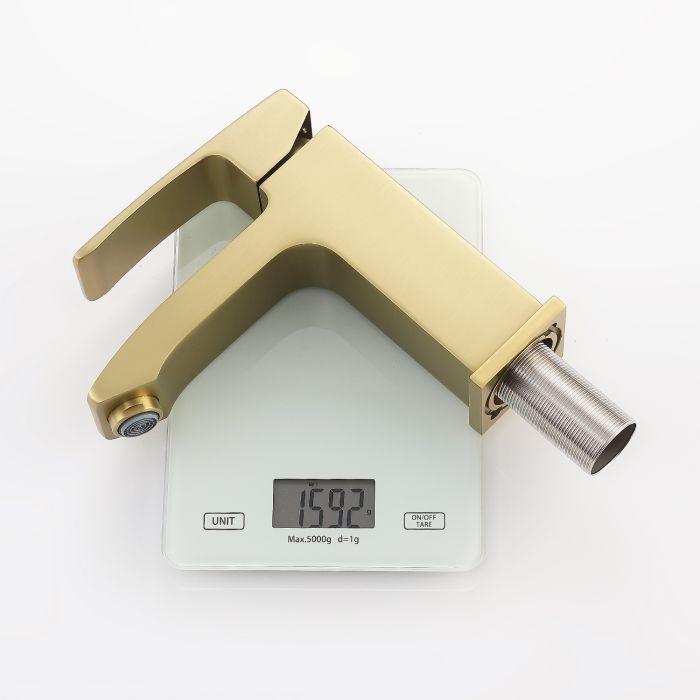 Смеситель для раковины Raglo сатин золото R01.10.03