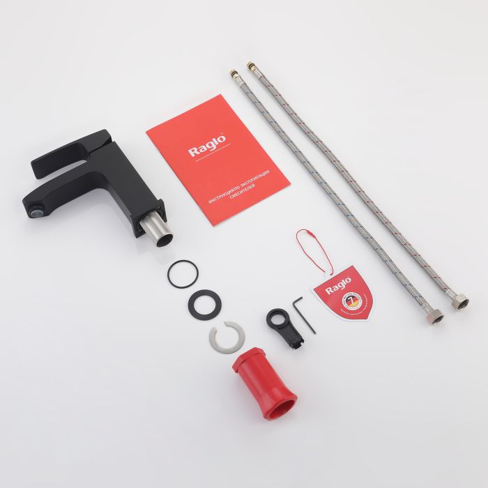 Смеситель для раковины Raglo черный R01.10.06