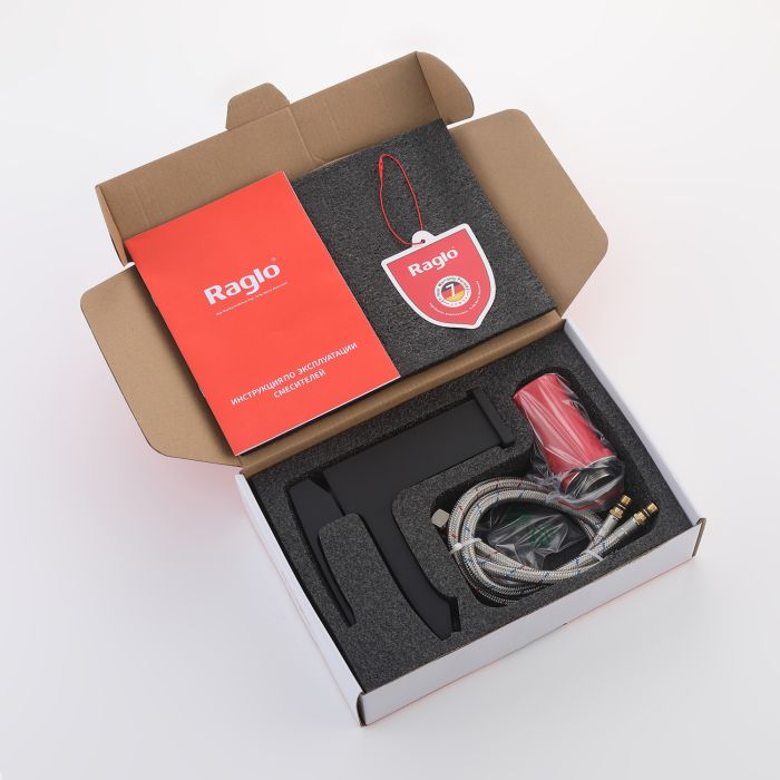 Смеситель для раковины Raglo черный R01.10.06