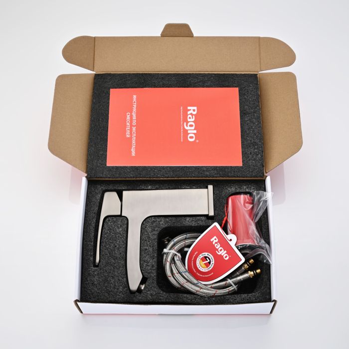 Смеситель для раковины Raglo графит R01.10.09