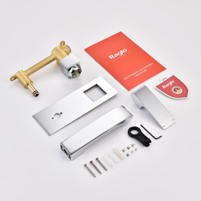 Смеситель для раковины встраиваемый Raglo хром R01.11