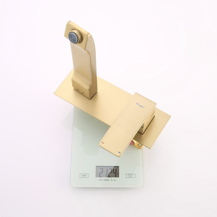 Встраиваемый смеситель для раковины Raglo золото сатин R01.11.03