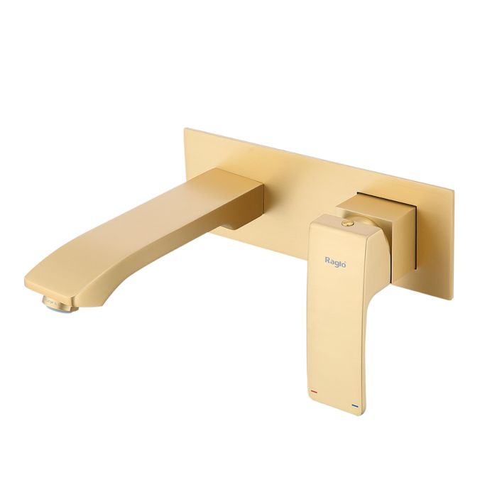 Встраиваемый смеситель для раковины Raglo золото сатин R01.11.03