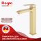 Смеситель для раковины высокий Raglo сатин золото R01.15.03