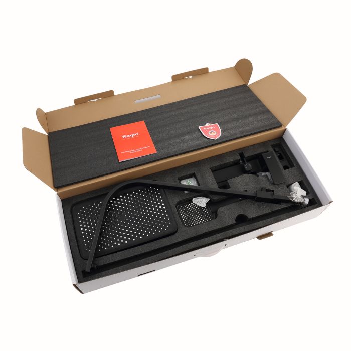 Душевая система Raglo черный R01.24.06