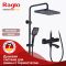Душевая система с термостатом Raglo черный R01.26.06