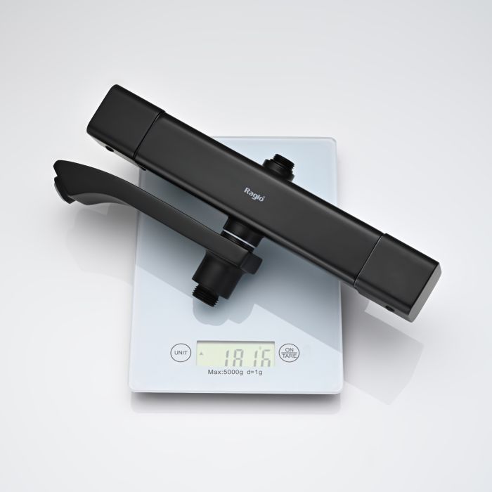 Душевая система с термостатом Raglo черный R01.26.06