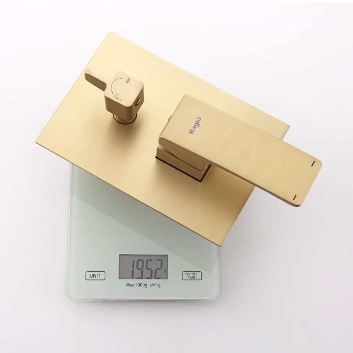 Встраиваемый смеситель для ванны с 3-функциями Raglo сатин золото R01.27.03