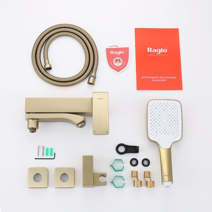 Смеситель для ванны Raglo сатин золото R01.30.03
