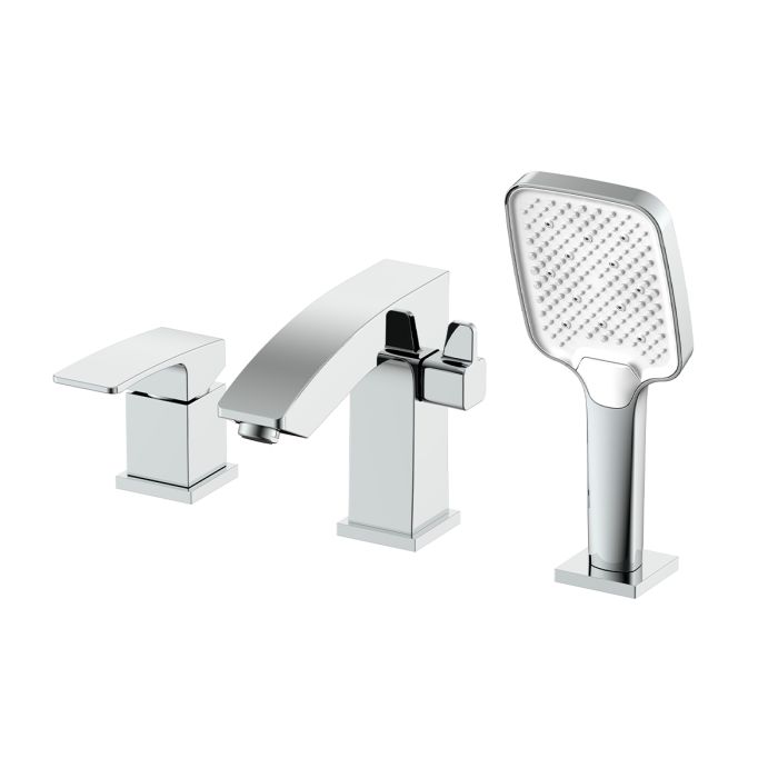 Смеситель для ванны на 3 отверстия Raglo хром R01.31