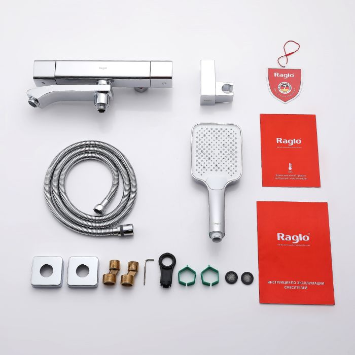 Смеситель для ванны с термостатом Raglo хром R01.36