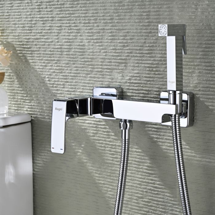 Смеситель с гигиеническим душем Raglo хром R01.51