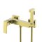 Смеситель с гигиеническим душем Raglo сатин золото R01.51.03