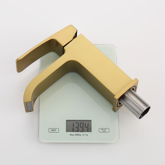 Смеситель для раковины Raglo сатин золото R02.10.03