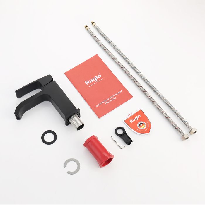 Смеситель для раковины Raglo черный R02.10.06