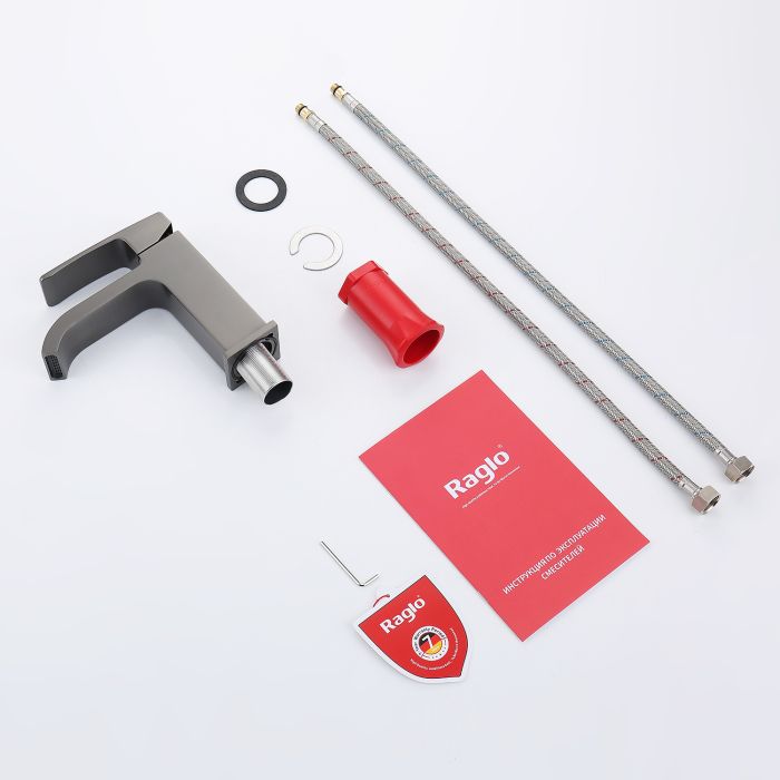 Смеситель для раковины Raglo графит R02.10.09