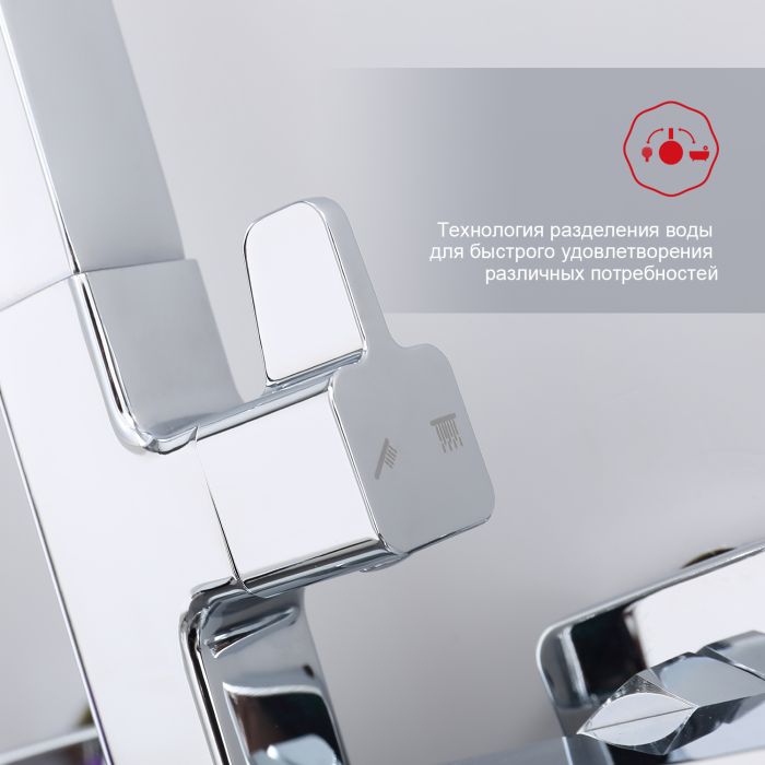 Душевая система Raglo хром R02.24