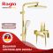 Душевая система Raglo сатин золото R02.24.03