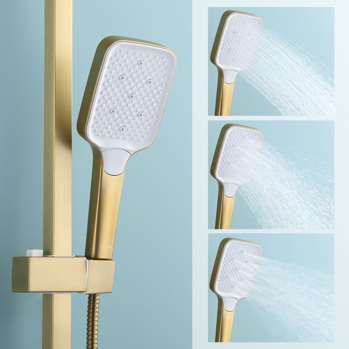 Душевая система Raglo сатин золото R02.24.03