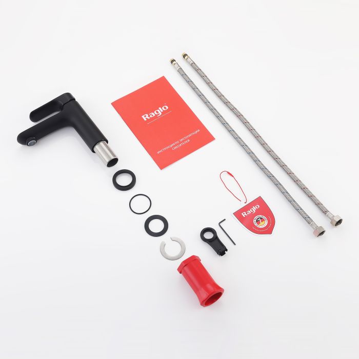 Смеситель для раковины Raglo черный R03.10.06