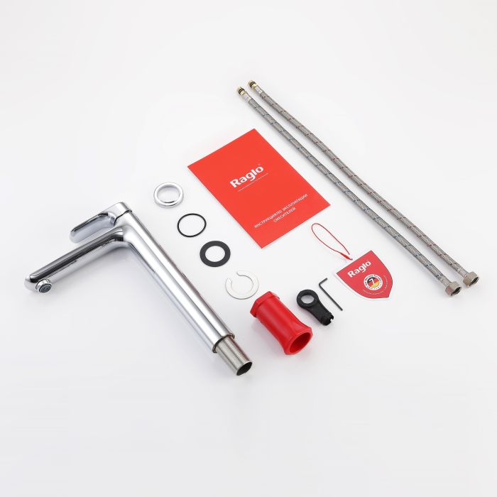 Смеситель для раковины высокий Raglo хром R03.15