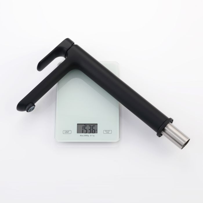 Смеситель для раковины высокий Raglo черный R03.15.06