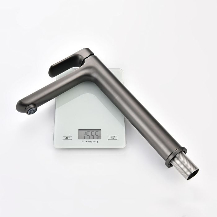 Смеситель для раковины высокий Raglo графит R03.15.09