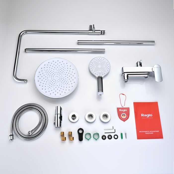 Душевая система Raglo хром R03.24
