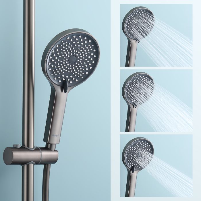 Душевая система Raglo графит R03.24.09