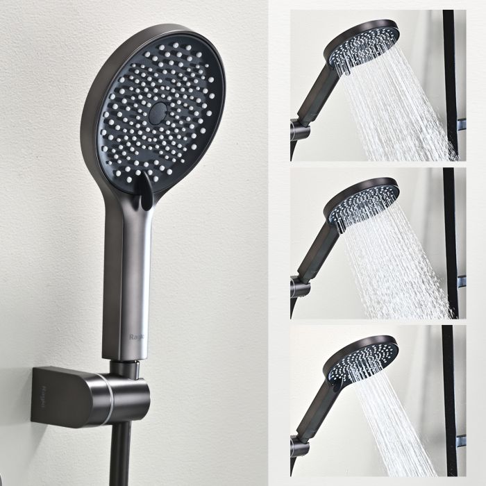 Смеситель для ванны Raglo графит R03.30.09